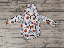 Load image into Gallery viewer, Baby kids Halloween hoodie ghost rompers