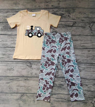 Load image into Gallery viewer, Baby boys camo tractor pants clothes