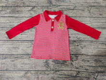 Load image into Gallery viewer, Baby kids Long sleeve gingerbread shirts