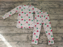 Load image into Gallery viewer, baby kids Christmas lights pajamas clothing sets
