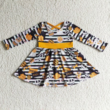 Load image into Gallery viewer, Baby girls Halloween witches twirl dresses