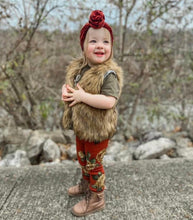 Load image into Gallery viewer, Brown Fur Vest