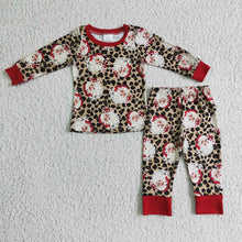 Load image into Gallery viewer, Baby Boys christmas santa pajamas pants sets