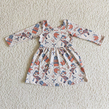 Load image into Gallery viewer, Baby Girls Snowman Long Sleeve dresses