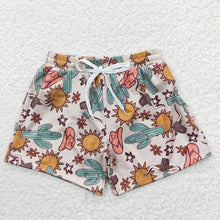 Load image into Gallery viewer, Baby Boys Cactus Western Trunks Swimsuits