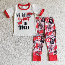 Load image into Gallery viewer, Baby boys halloween circle pants clothes sets