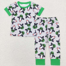 Load image into Gallery viewer, Baby Boys St Patrick Day Cow Top Pants Pajamas Clothes Sets