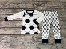Load image into Gallery viewer, Baby Boys Soccer Long Sleeve Top Pants Pajamas Clothes Sets