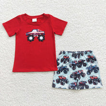 Load image into Gallery viewer, Baby Boys Tractor Summer Shorts Sets