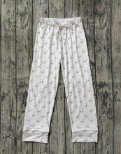 Load image into Gallery viewer, Adult Women Christmas Santa Pink Color String Pants Pajamas