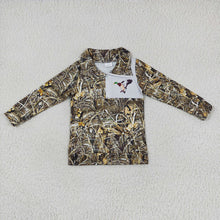 Load image into Gallery viewer, Baby Boys Camo Hunting Duck Zip Pullover Jackets Tops