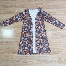 Load image into Gallery viewer, Adult women Halloween pumpkin rainbow jackets cardigans