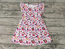 Load image into Gallery viewer, Baby Girls Birthday knee length dresses
