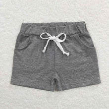 Load image into Gallery viewer, Baby Boys Summer Sibling Pockets Cotton Bottoms Shorts
