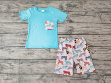 Load image into Gallery viewer, Baby Boys Animal Pockets Shorts Sets
