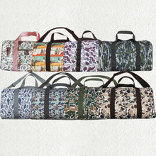 Load image into Gallery viewer, Sibling Adult Ducks Camouflage Western Hunting Duffel Gym Bags
