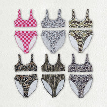 Load image into Gallery viewer, Sibling Adult Women Western Camouflage Top Bummies 2pcs Bikini Swimsuits Sets

