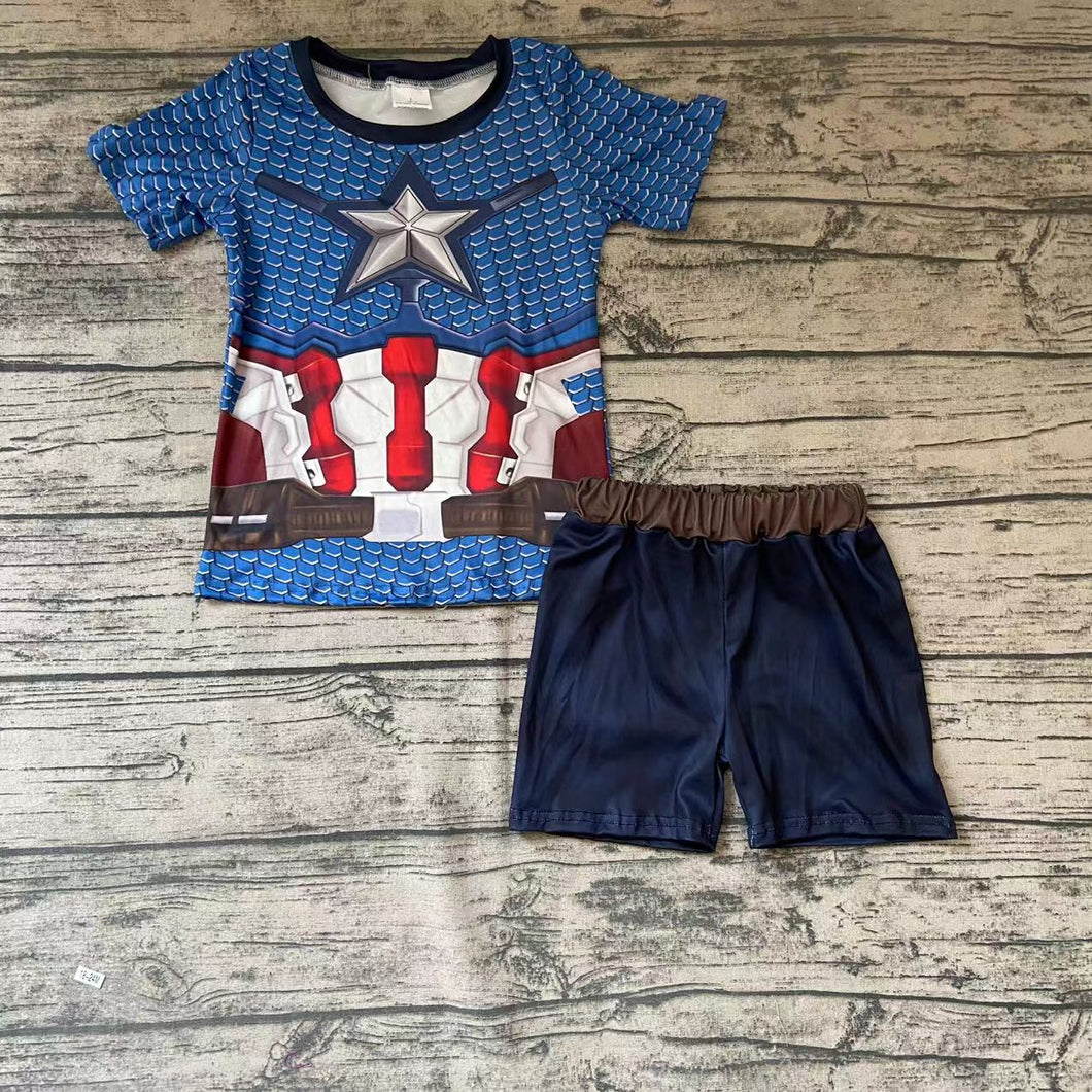 Boys cartoon short sets