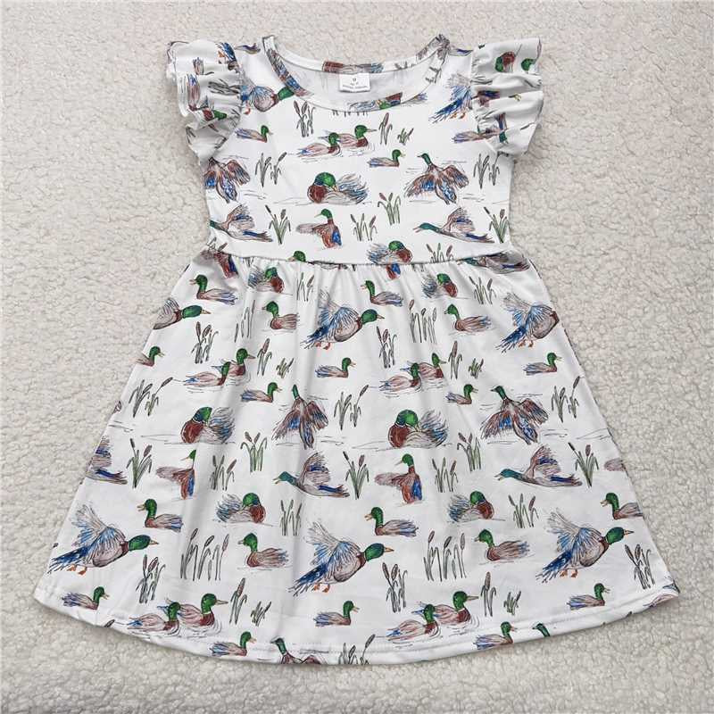 Baby girls mallard ducks pearl dresses 250613