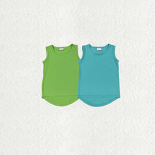 Load image into Gallery viewer, Sibling Baby Girls Sleeveless Colorful Yoga Vests Top
