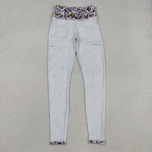 Load image into Gallery viewer, Adult Women Southern Lavender Camo Yoga Active Legging Pants Bottom
