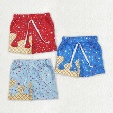 Load image into Gallery viewer, Sibling 3 Colors Baby Boys Drip Stars Pockets Team Shorts Bottom
