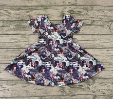 Load image into Gallery viewer, Baby Girls Black Movie Knee Length Dresses
