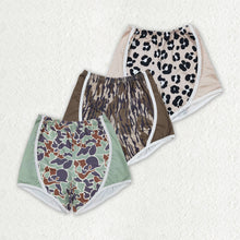Load image into Gallery viewer, Sibling Baby Girls Western Camo Leopard Shorts Bottoms
