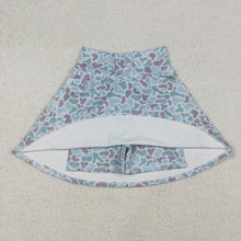 Load image into Gallery viewer, Adult Women Western Green Camo Yoga Active Skirt Shorts Bottoms
