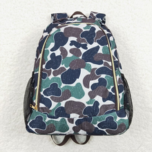 Load image into Gallery viewer, Baby Kids Boys Sibling Brother Camo Backpacks  Bags
