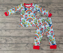 Load image into Gallery viewer, Baby Boys Rainbow Cartoon Long Sleeve Pajamas Clothes Sets

