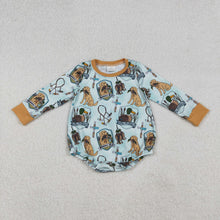 Load image into Gallery viewer, Baby Boys Dogs Ducks Hunting Rompers
