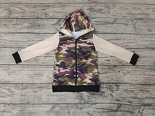 Load image into Gallery viewer, Baby Boys Camo Long Sleeve Hoodie Tops
