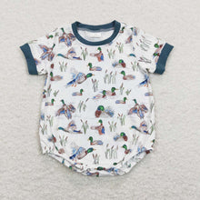 Load image into Gallery viewer, Baby Boys Girls Ducks Sibling Sister Brother Rompers Pajamas Clothes Sets
