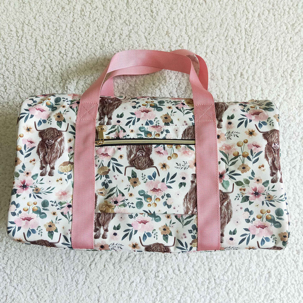 Sibling Adult Ducks Camouflage Western Hunting Duffel Gym Bags