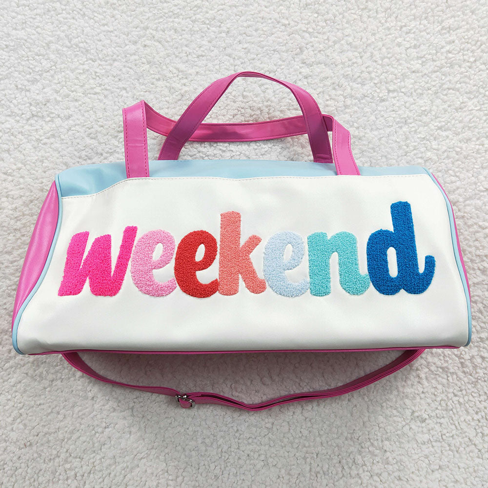 Sibling Smiles Bows Duffel Gym Backpacks