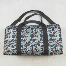 Load image into Gallery viewer, Sibling Adult Ducks Camouflage Western Hunting Duffel Gym Bags
