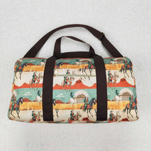 Load image into Gallery viewer, Sibling Adult Ducks Camouflage Western Hunting Duffel Gym Bags

