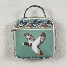 Load image into Gallery viewer, Baby Kids Mallard Ducks Green Lunch Dinnder Picnic Boxes
