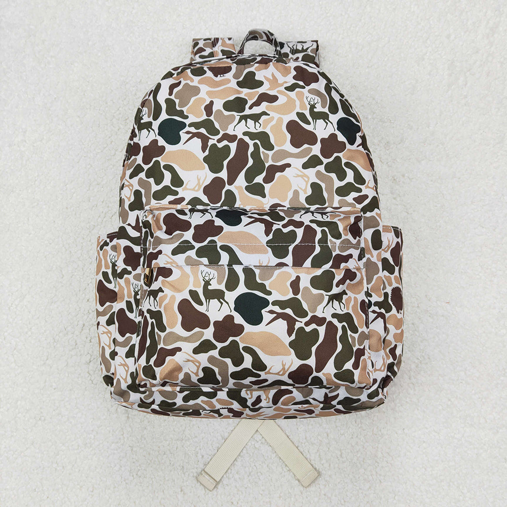 Sibling Kids Adult Deer Camouflage Backpacks Bags Duffles Baskets
