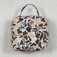 Load image into Gallery viewer, Green Deer Western Camo Print Zipper Lunch Bags
