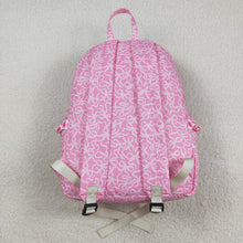 Load image into Gallery viewer, Baby Girls Pink Bows Plaid Ruffle School Bags
