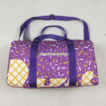 Load image into Gallery viewer, Purple Ice Cream Drip Zipper Gym Bags

