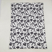 Load image into Gallery viewer, Sibling Baby Kids Black Bows Checked Pajamas Sets Zipper Footie Rompers Blankets
