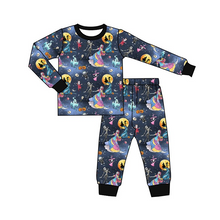 Load image into Gallery viewer, Baby kids halloween night long sleeve pajamas
