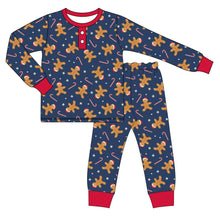 Load image into Gallery viewer, Baby Boys Christmas Gingerbread Pajamas pants sets
