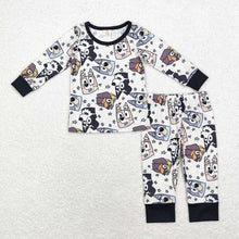 Load image into Gallery viewer, Baby Boys Halloween Dogs Bamboo Pajamas Clothes Sets
