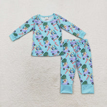Load image into Gallery viewer, Baby Boys Christmas Cartoon Dogs Top Pants Bamboo Pajamas Clothes Sets

