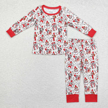 Load image into Gallery viewer, Baby Girls Dogs Christmas Top Pants Pajamas Clothes Sets
