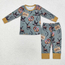 Load image into Gallery viewer, Family Sibling Baby Boys Hunting Ducks Bamboo Rompers Pajamas Clothes Sets
